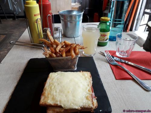 "Croque Monsieur" als kleine Stärkung