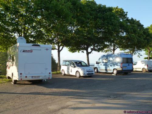 Endlich mal Gesellschaft auf einem Stellplatz!