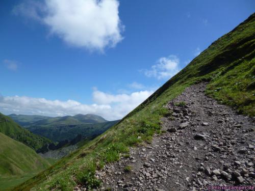 Aufstieg zum Pass