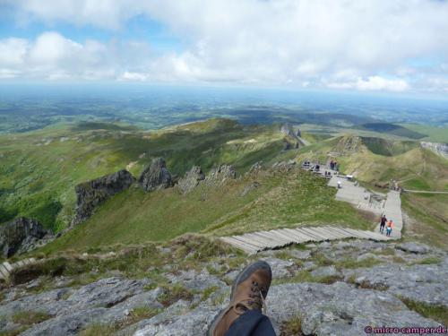 Geschafft! Auf dem "Dach der Auvergne"