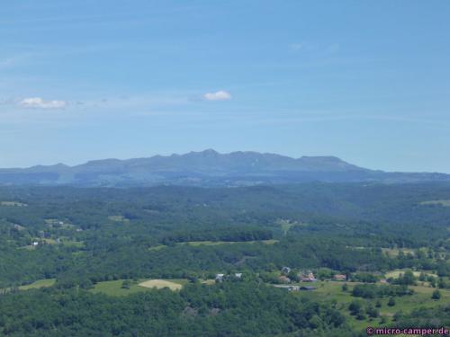 Blick zurück zum Puy de Sancy