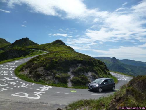 Die Tour de France scheint in einem Monat hier durchzukommen