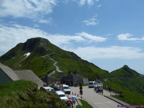Zurück am Pass. Ich hätte auch einfach die Treppe nehmen können :-D