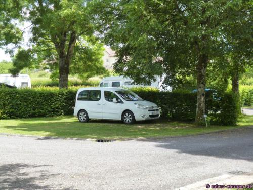 Auf dem Campingplatz von Vittel