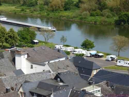 Wieder ist mein Camper der kleinste auf dem Platz