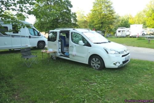 Ruhig und idyllisch ist der CP Thalkirchen