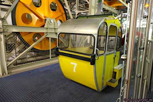 Vintage-Gondel der Kampenwandbahn
