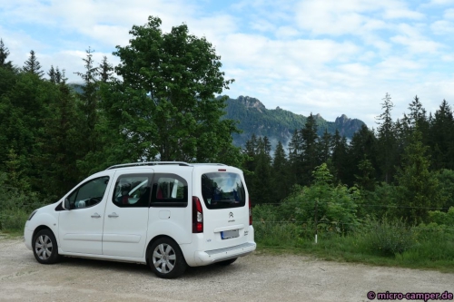 Ein wunderbarer Morgen in den Bergen
