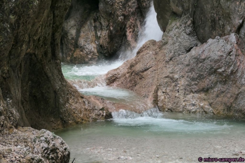 Wasserfälle, Gumpen, Tümpel, Bäche ...