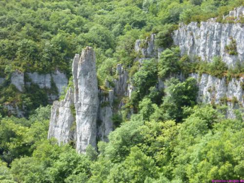 Die Felsformationen sind wirklich beeindruckend