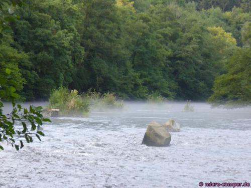 Morgennebel über der Rur