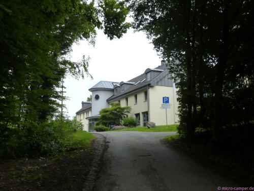 endlich am Ziel - die Jugendherberge in Wiehl