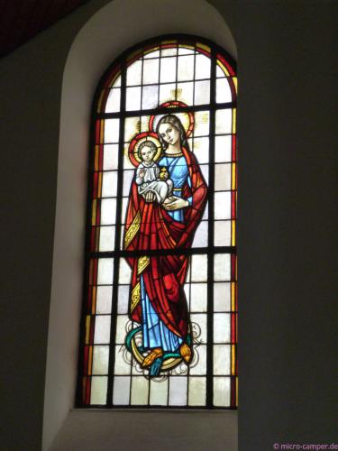 Fenster in der Apsis