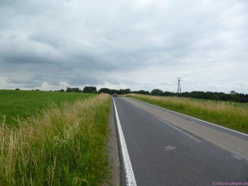 auf der Zielgeraden nach Marialinden