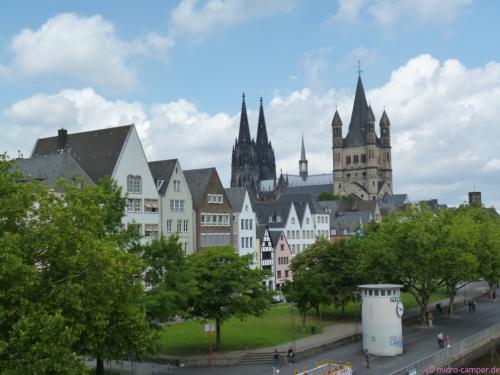 Altstadtensemble aus Fischmarkt, Groß St. Martin und Dom