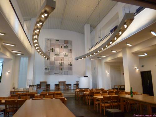 Speisesaal der Jugendherberge Pathpoint Cologne