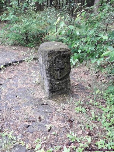 Der Vierherrenstein mit Wappen