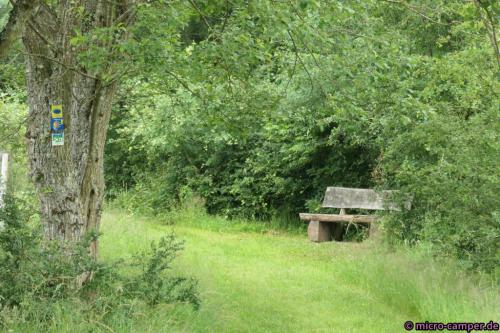 Idyllisch, aber auch insektenreich