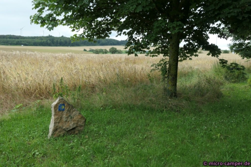 Die Markierungen sind hier besonders schön gestaltet