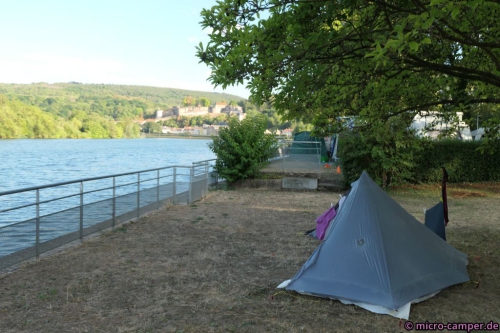 Erstklassiger Platz für umsonst, merci!
