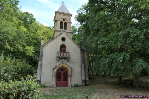 Kapelle von Rabas bei Saint-Hubert, leider verschlossen