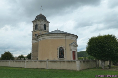 Rigny Saint Martin hat eine hübsche kleine Rundkirche aufzuweisen
