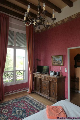 Mein Zimmer hat den Namen Victor Hugo