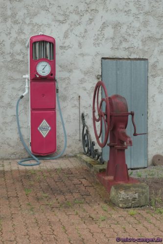 Entdeckung auf einem Hof im Dorf Serqueux