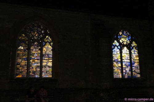 Am Abend in den Gassen von Langres: