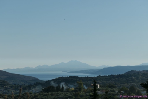 Blick zum Ida-Gebirge