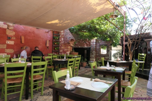 Eine Oase der Ruhe und des guten Essens