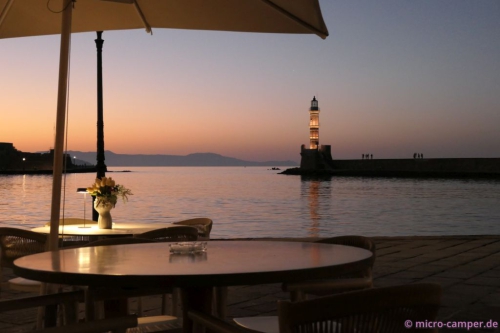 Unser Blick aus den gemütlichen Barsesseln