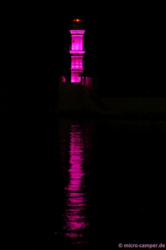 Pinker Leuchtturm, mal was anderes!