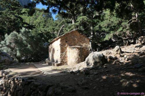 Die Kapelle Ágios Nikoláos