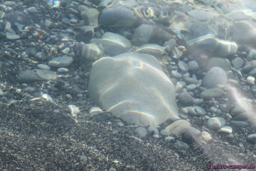 Kristallklares Wasser lädt zum Schwimmen ein