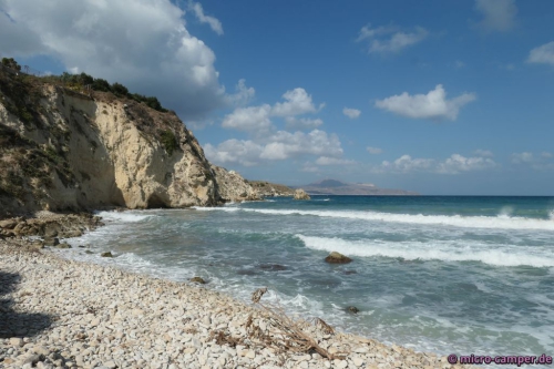 Heute gibt es ordentlich Seegang,