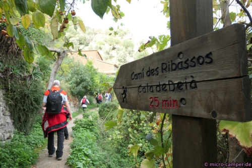 Hinab in die Schlucht