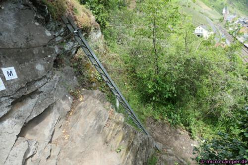 Nur eine kurze Leiter, aber Spaß macht es trotzdem!