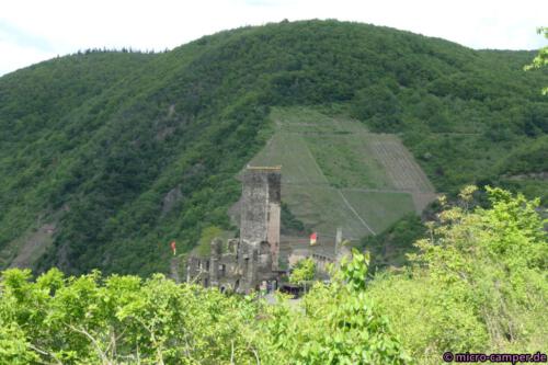 Burgruine Metternich oberhalb von Beilstein