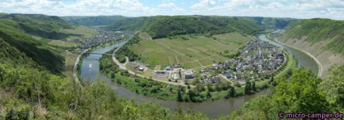 Panoramablick vom Eisernen Mast