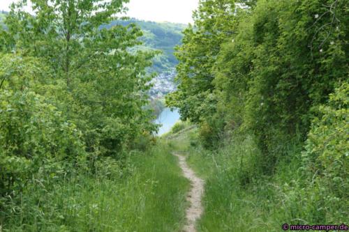 Hinunter Richtung Valwig