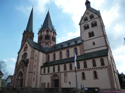 Die Marienkirche, ein schöner romanischer Bau