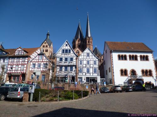 Am Unteren Markt von Gelnhausen