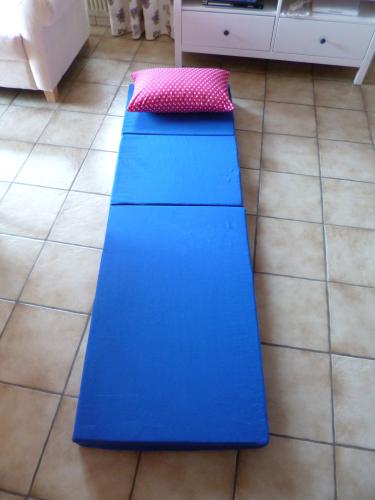 Polster in Schlafposition