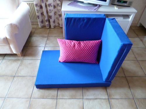 Polster in alternativer Sitzposition