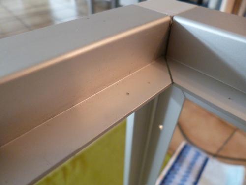 Körnung als Halt für den Bohrer