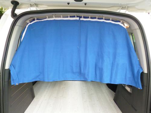 Vorhang geschlossen, von außen