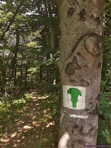 Wegmarkierung ist ein stilisiertes Kultobjekt der Kelten