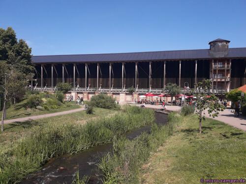 Gradierwerk und Kurpark in Bad Dürkheim