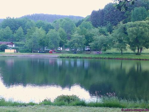 Idyllisch und ruhig, der Stellplatz bei Silz